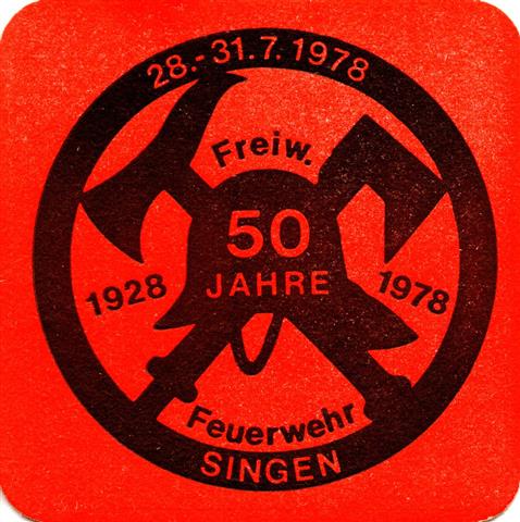 singen kn-bw ffw 1a (quad185-50 jahre 1978-schwarzrot)